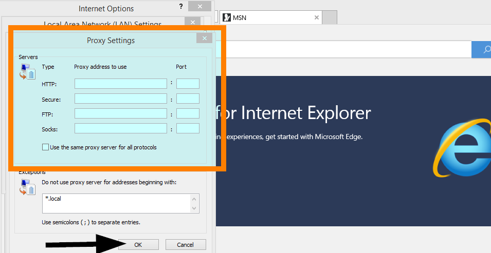 Click "Advanced" for more detailed settings if needed.