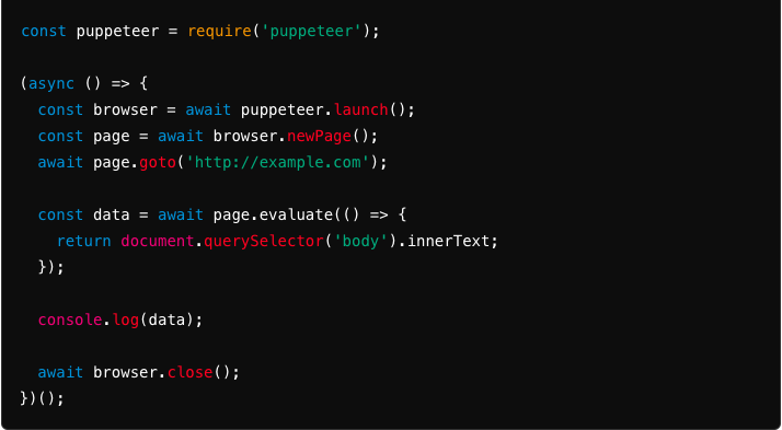 Handle Dynamic Content with a Headless Browser